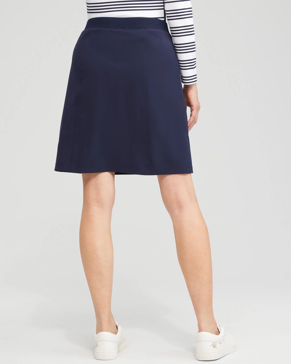 Zenergy® UPF Neema Rib-Mix Skort | Chico's